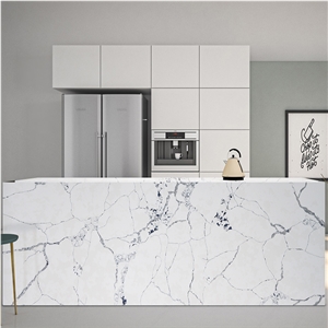 New Design Artificial Stone Calacatta Gold Quartz Slabs