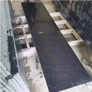 Black And Gold Stone Slab Black Galaxy Granite Slabs