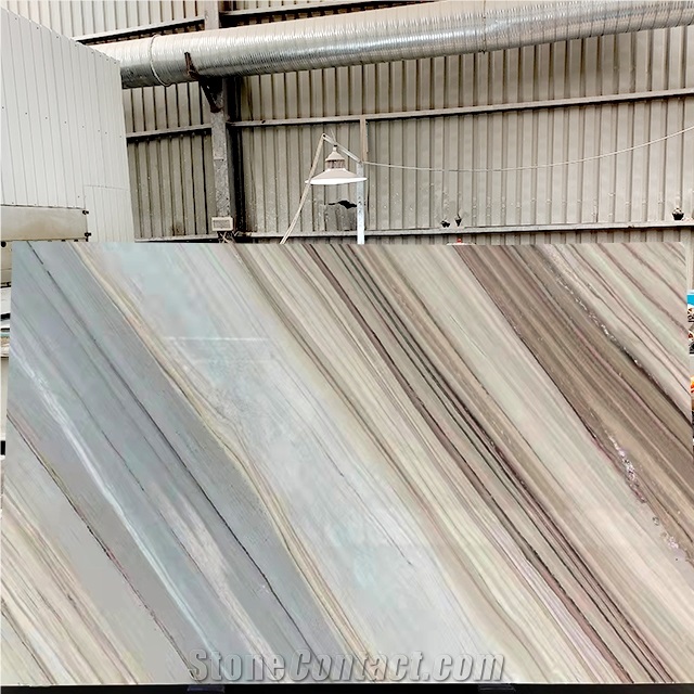High Quality Palissandro Chiaro Marble Gold Veins