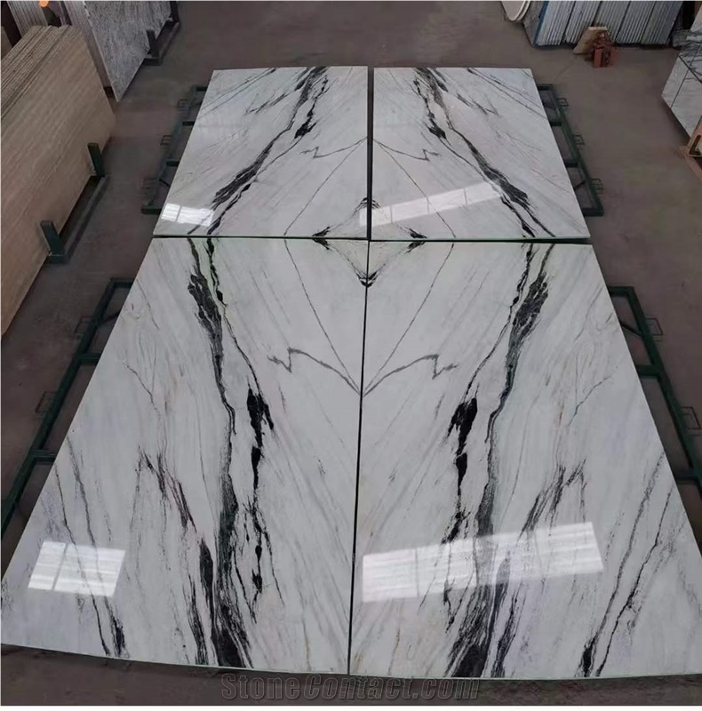 New Panda White Marble Slabs Tiles For Kitchen Design