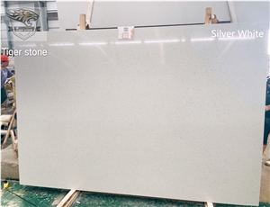 Silver White Quartz, Engineered Stone