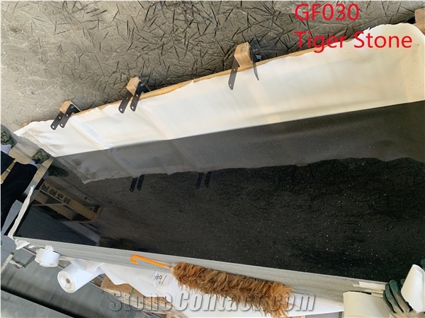 GF030 Black Galaxy Granite Countertop