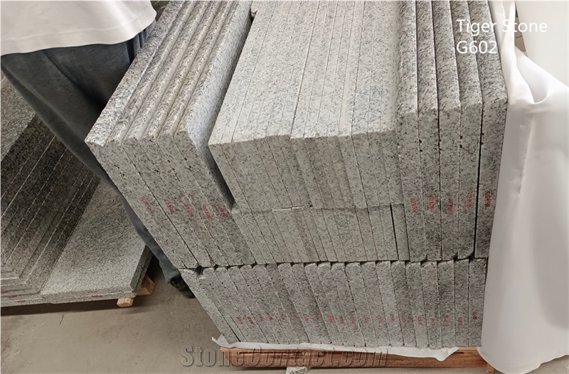 Polished G602 Granite Steps