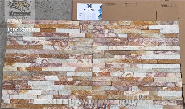 TS88 Espacato ,Natural Stone, Rainbow Sandstone Culture Stone Panel