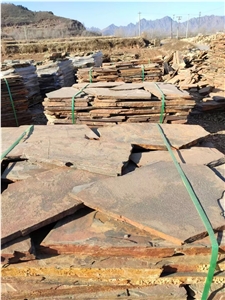 Cheap Rusty Slate Flagstone Irregular Crazy Pattern Patio Cheap Rusty Slate Flagstone Irregular Crazy Pattern Patio