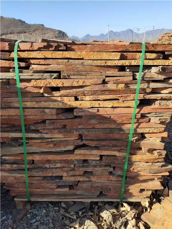 Cheap  Rusty Slate Flagstone Irregular Crazy  Pattern Patio