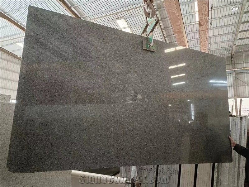 G654 Dark Grey Granite Big Slabs Polish