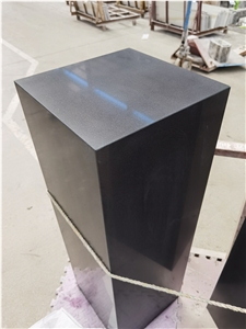 High Quality Black Granite Pedestal Column Plinths