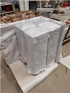 High Quality Black Granite Pedestal Column Plinths