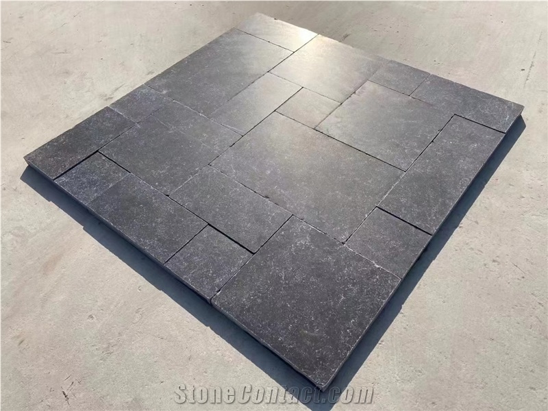 Tumbled Blue Limestone Tiles