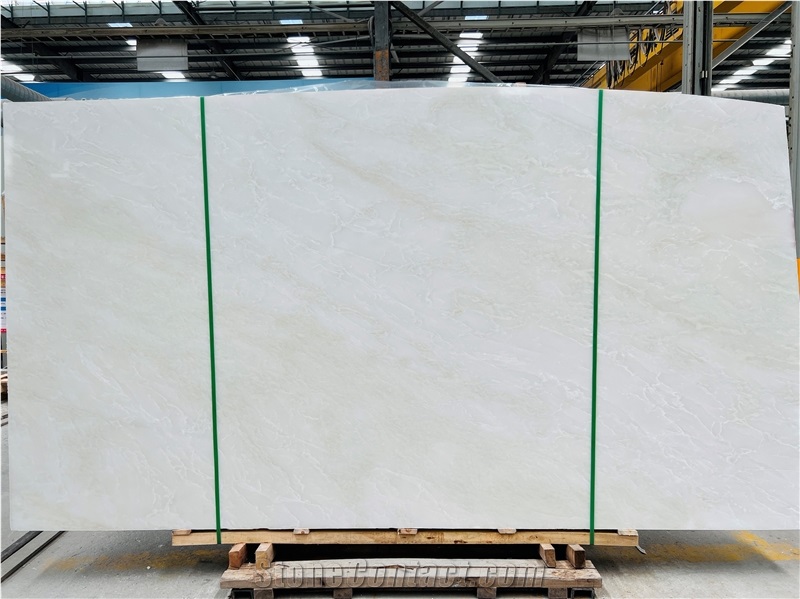 Namibia White Rhino Marble Slab