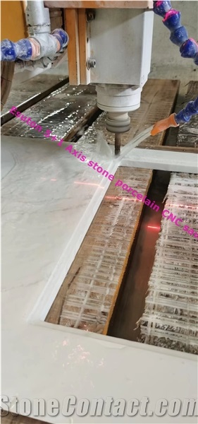 5+1 Axis Stone CNC Bridge Cutting Machine