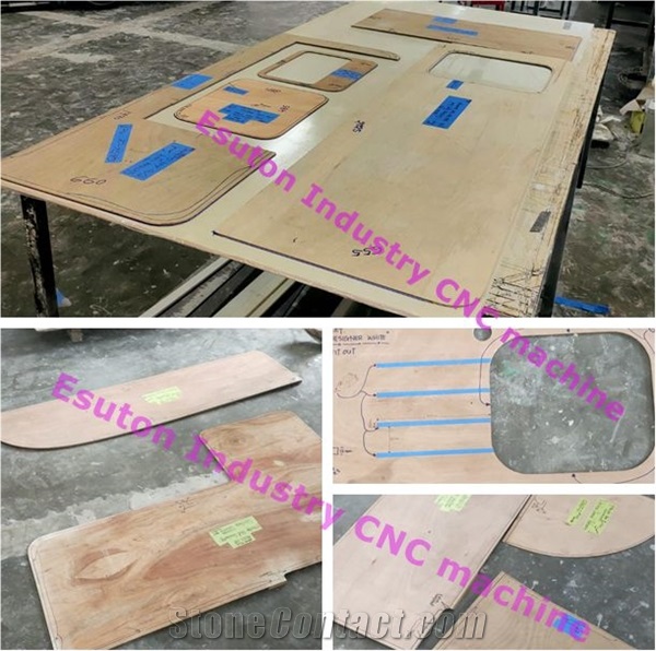 5+1 Axis Stone CNC Bridge Cutting Machine