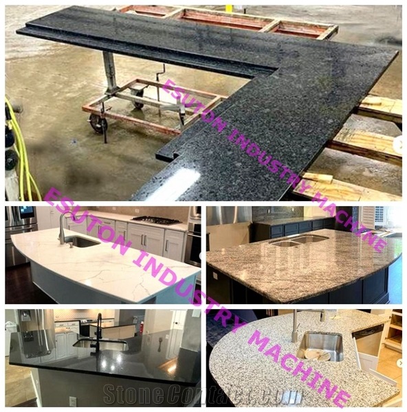 5 Axis Natural Stone-Artificial Stone CNC Bridge Cutting Machine