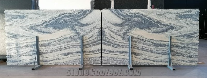 Cipollino Marble Slabs, Honed