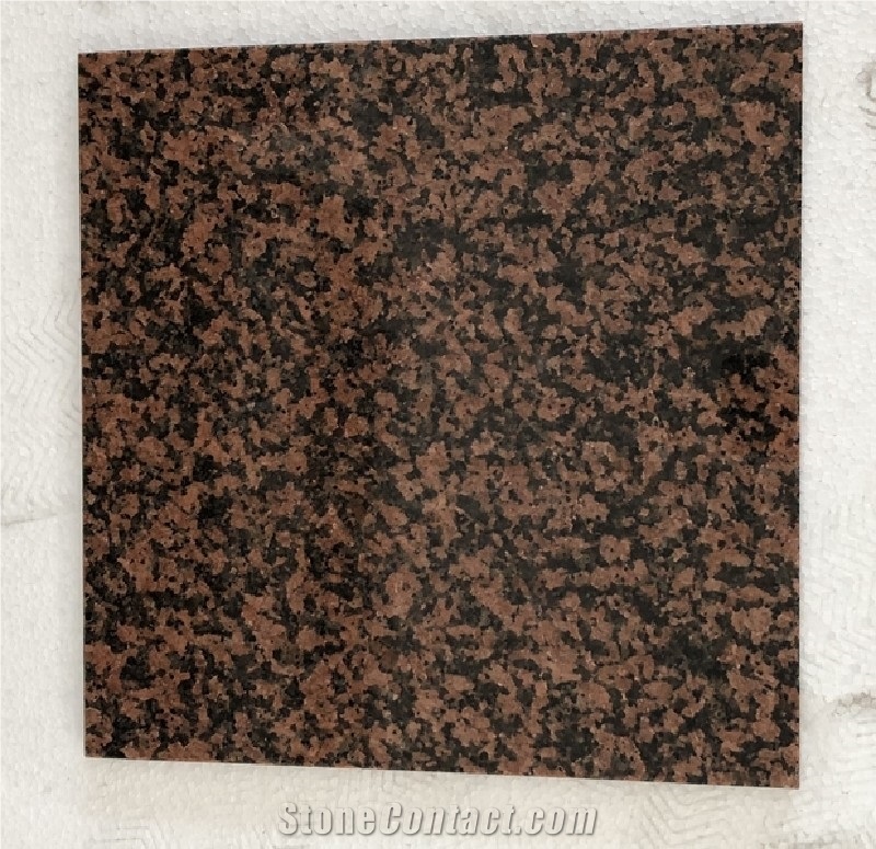 Rosso Balmoral Red Granite Tiles, Slabs