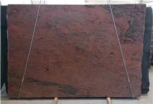 Rosso Multicolor Red Granite Slabs, Indian Red Granite Tiles