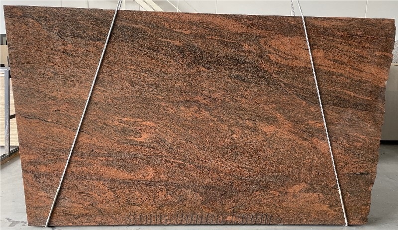 Rosso Multicolor Red Granite Slabs, Indian Red Granite Tiles