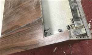 3Mm Porcelain Composite With Polypropylene  Honeycomb Backed