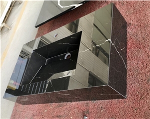 Sintered Stone Bath Sinks Marble Look