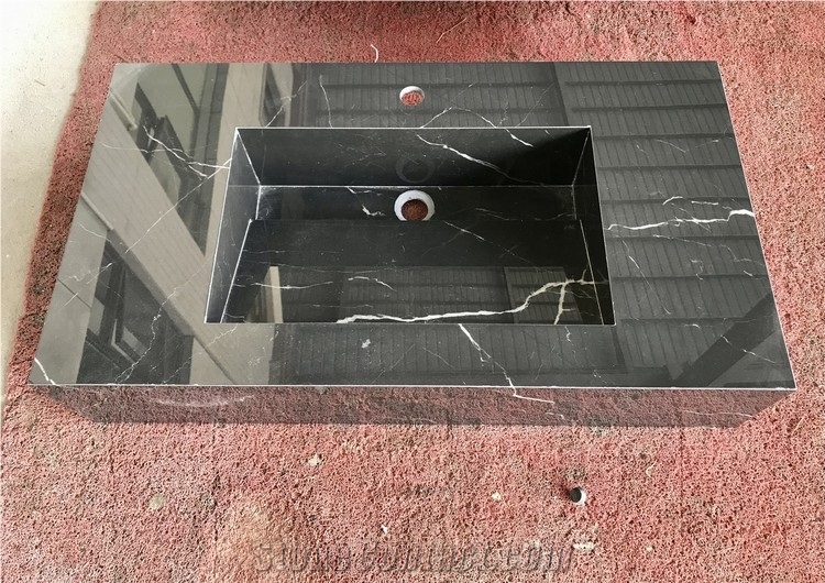 Sintered Stone Bath Sinks Marble Look