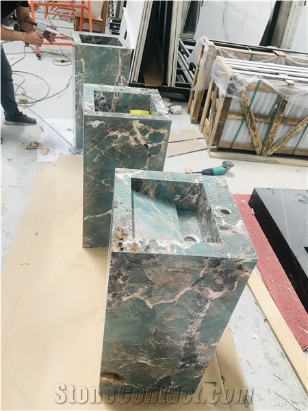 Sintered Stone Bathroom Sink Basin Pillar Basin