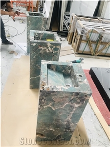 Sintered Stone Bathroom Sink Basin Pillar Basin