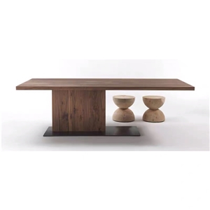 Sintered Stone Honeycomb Panels Backed Dining Table
