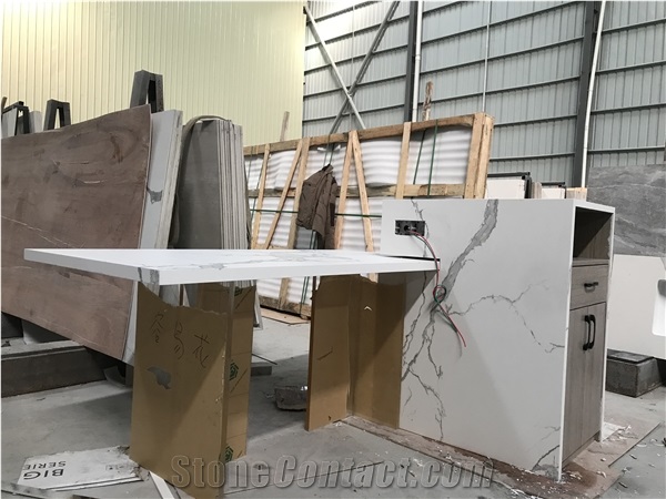 Sintered Stone Island Countertop Kitchen Worktops