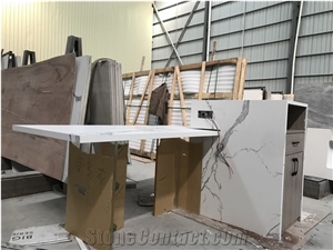 Sintered Stone Island Countertop Kitchen Worktops