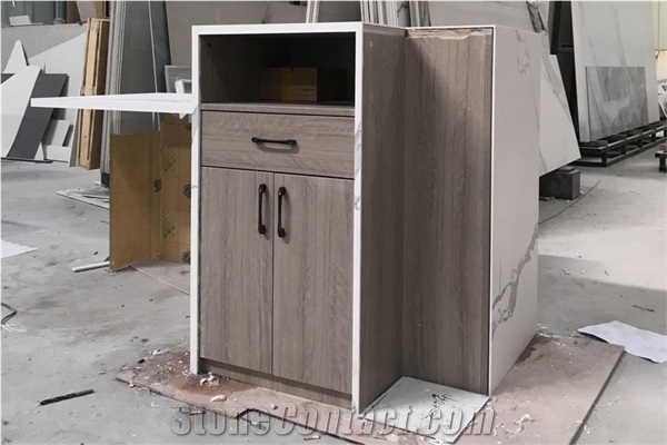 Sintered Stone Island Countertop Kitchen Worktops