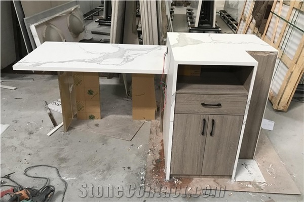 Sintered Stone Island Countertop Kitchen Worktops
