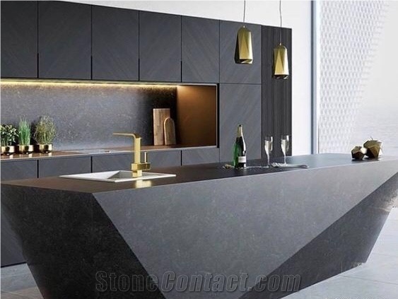 Sintered Stone Island Tops Modem Kitchen Design