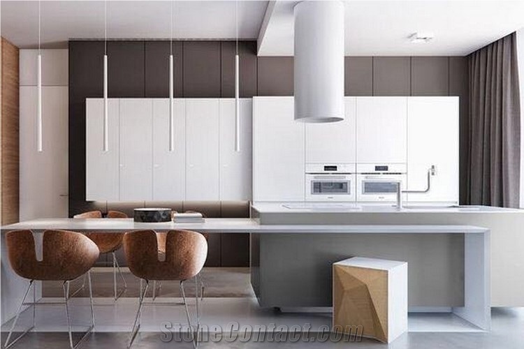 Sintered Stone Island Tops Modem Kitchen Design