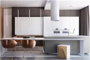 Sintered Stone Island Tops Modem Kitchen Design