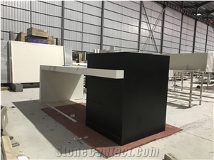 Sintered Stone Kitchen Island Top Peninsula Countertop