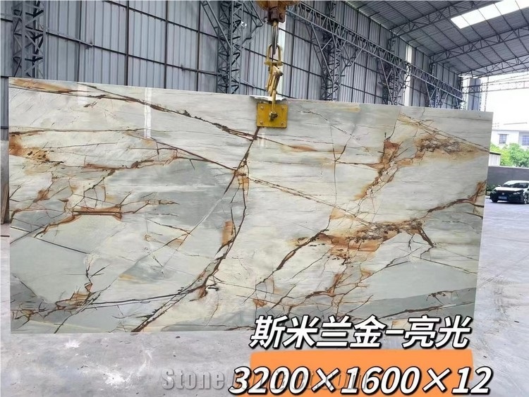 Sintered Stone Slabs Polished Thickness 12Mm