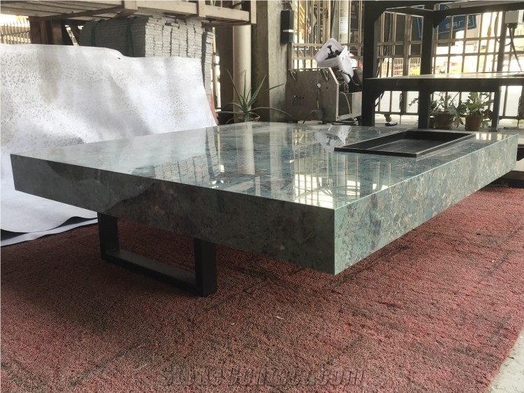 Sintered Stone Tea Table Hotel Fumiture