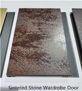 Sintered Stone Wardrobe Cabinet Door Custom Furmiture