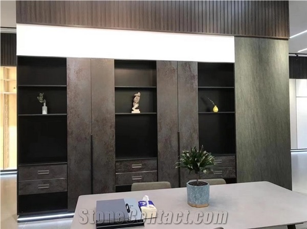 Sintered Stone Wardrobe Door, Kitchen Cabinet Custom Design
