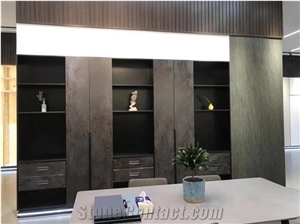 Sintered Stone Wardrobe Door, Kitchen Cabinet Custom Design