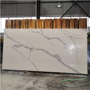 3D Calacatta Artificial Marble Slabs