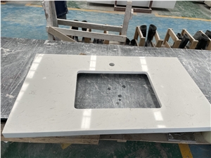 White Quartz Slabs, Cheap Price Artificial Marble