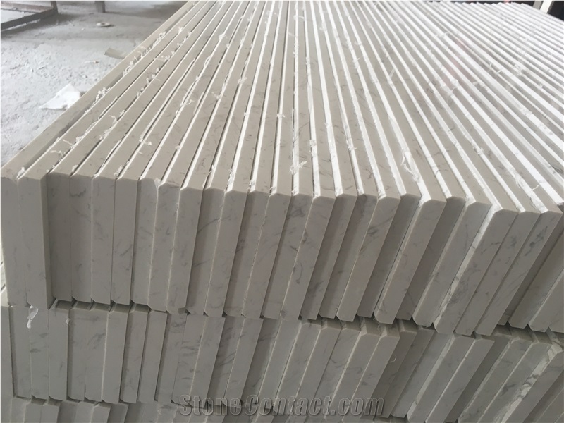 White Quartz Slabs, Cheap Price Artificial Marble