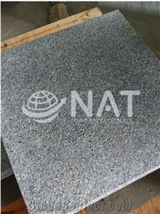 Vietnam Black Granite Flamed Granite Exterior Paving