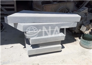 Vietnam Bluestone Sandblasted Outdoor Steps