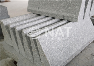 Vietnam Forest White SL Granite Kerbs Curbstone