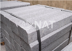 Vietnam Forest White SL Granite Kerbs Curbstone