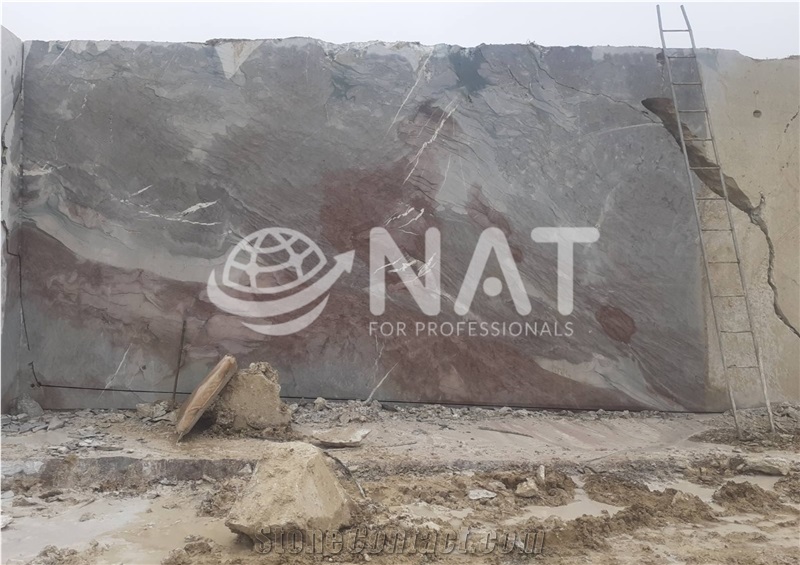 Vietnam Grey Marble/Dark Grey/Mystic Grey/Grey Sonata Marble Slabs