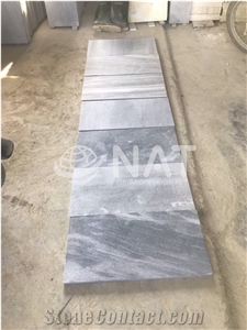 Vietnam Silver Grey Marble Sanded/Sandblasted Tiles